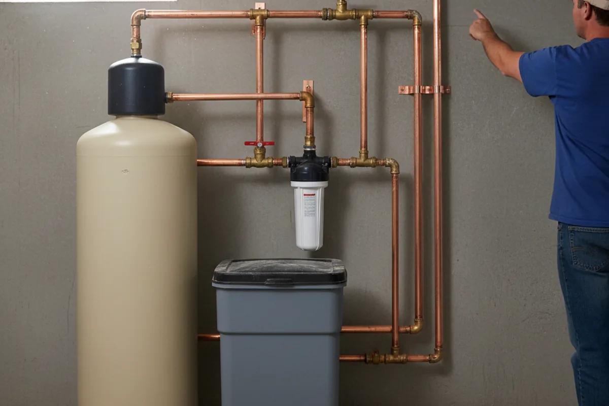 Whole-house water treatment system installed in Stamping Ground